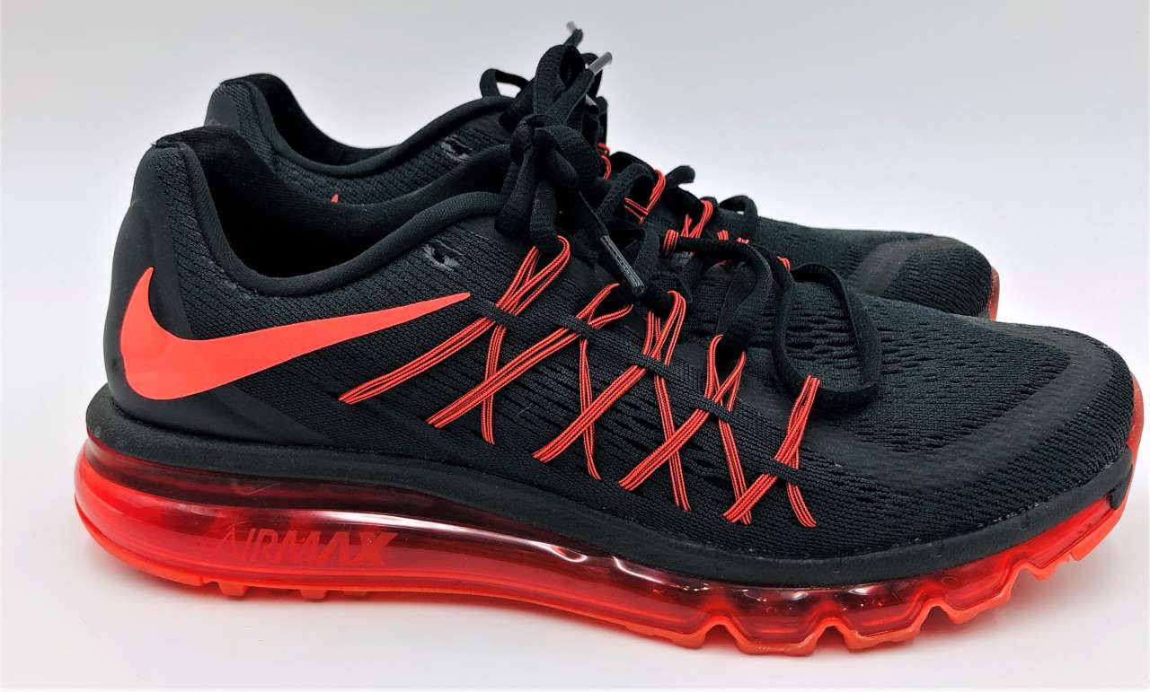 楽天市場 中古 Nike ナイキ エアマックス 15 メンズ ランニングシューズ26 5ｃｍ スニーカー 6902 016 Black Crimson Red Mesh 04r4167 八王子店 トレーダー 楽天市場店