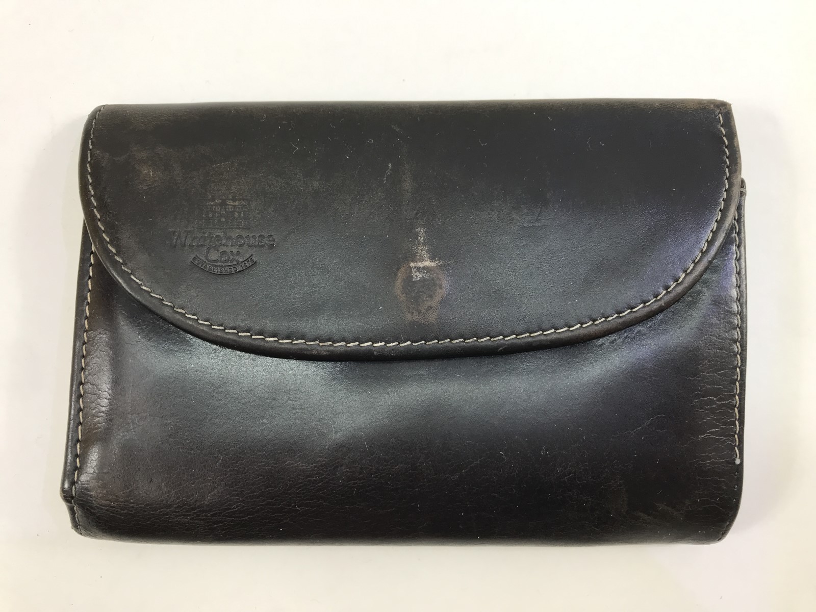 レザー製 二つ折り財布 黒　dunhill dunhill 黒 レザー 二つ折り財布 - メルカリ