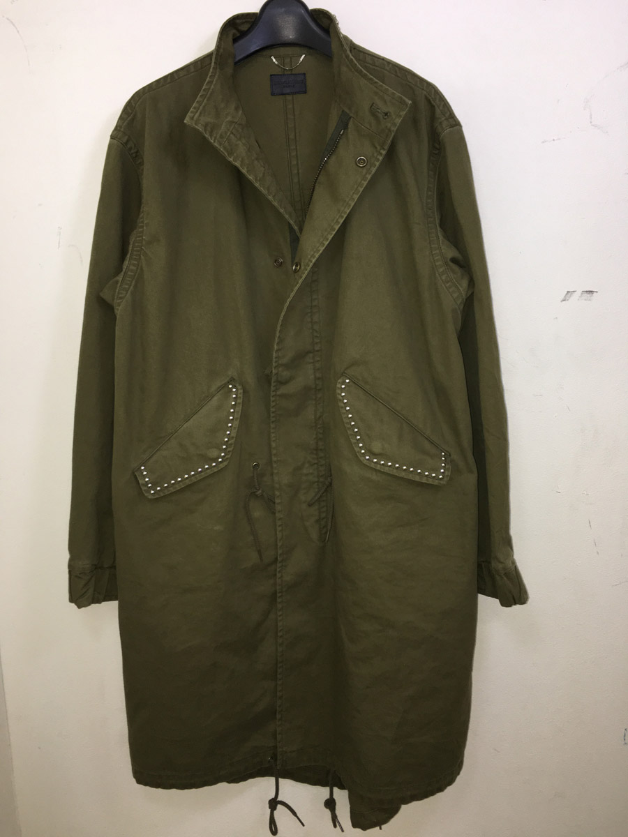 中古 17ss サンローラン Saint Laurent 17ss Laurent モッズコート