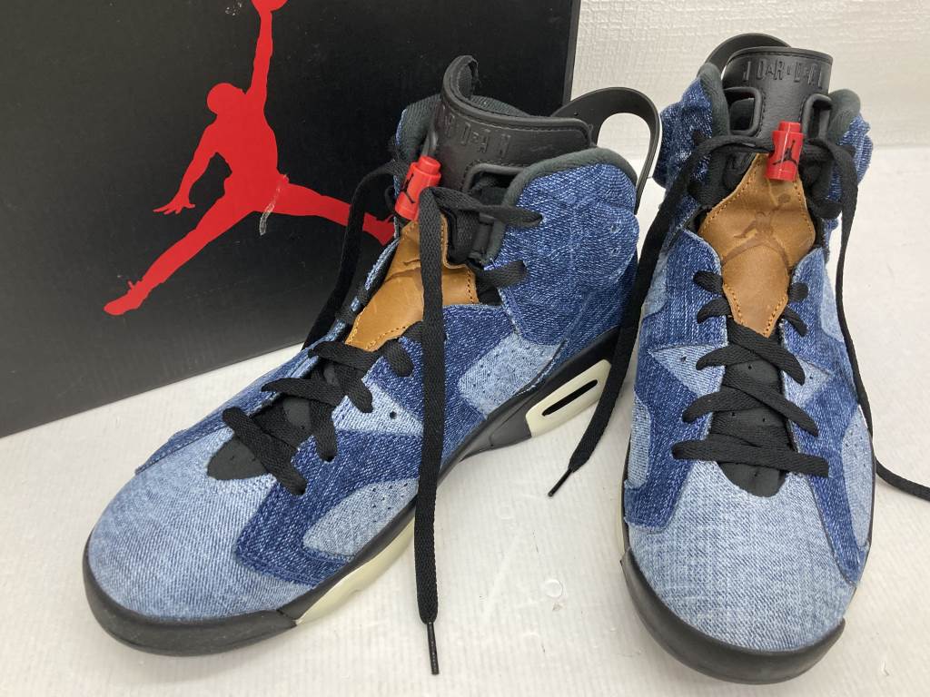 ナイキ エアジョーダン6 レトロ スポーツ ブルー 2014 レアカラー美品 Nike Air Jordan 6 Retro 