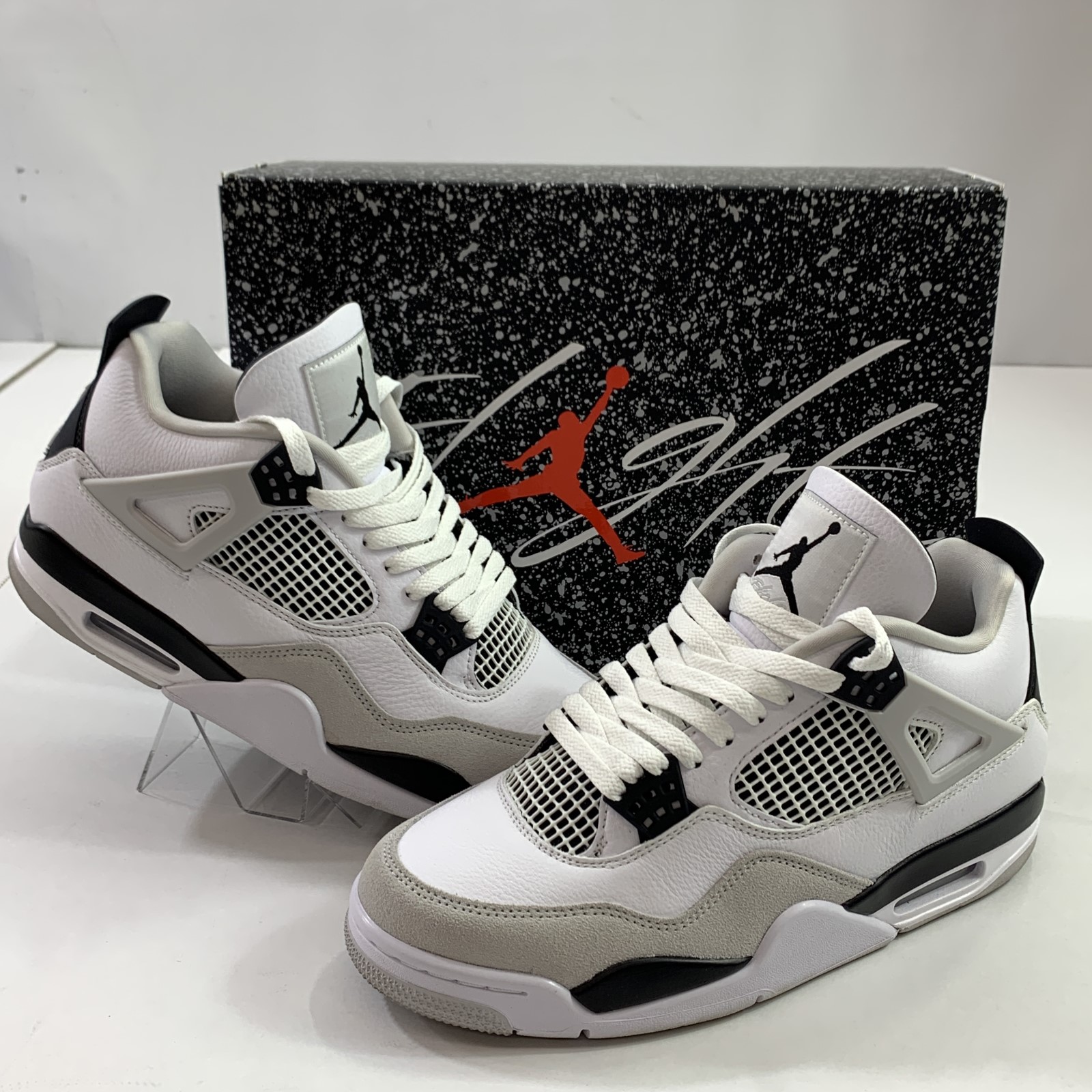 楽天市場】【中古】NIKE AIR JORDAN 4 RETRO MILITARY BLACK ナイキ