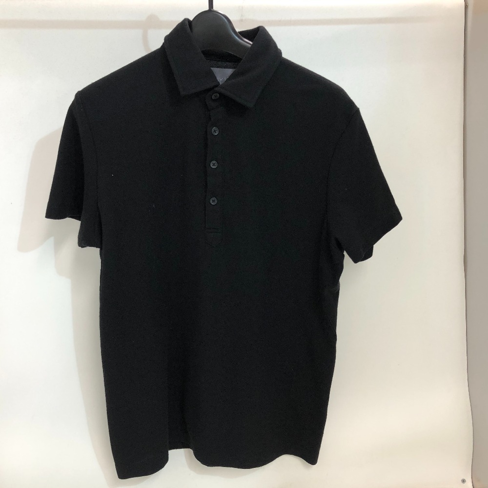 【中古】 ダブルジェイケイ wjk ブラック 中国製 ポロシャツ ポリエステル 02w01325 【牛久店】