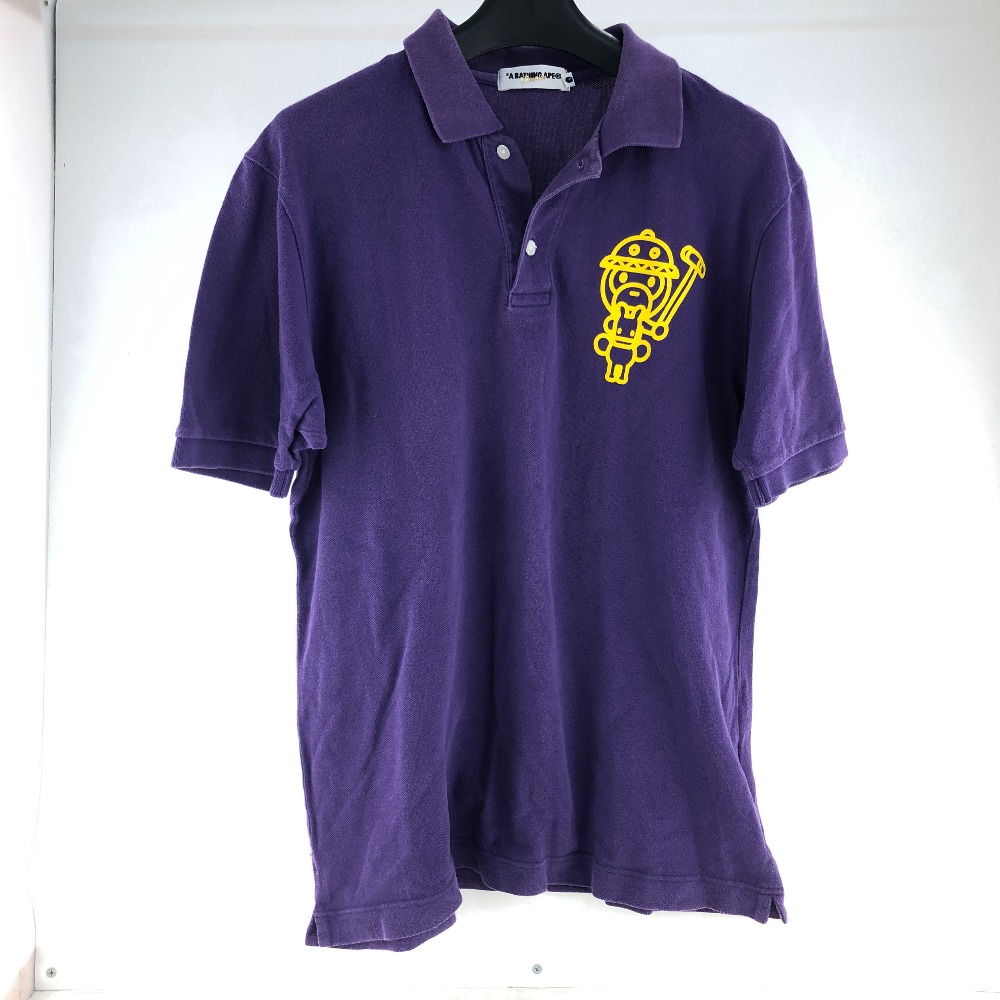 楽天市場】A BATHING APE ア ベイシング エイプ ポロシャツ