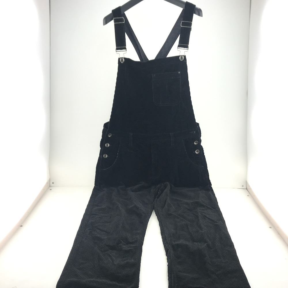 楽天市場】ペニーズ コーデュロイ カバーオール L ブラック