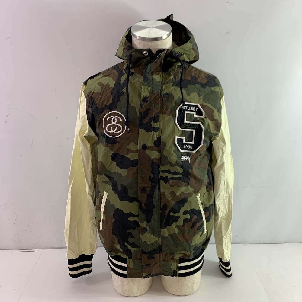 【値下げ！希少】 Stussy ステューシー カモフラージュ ジャケット S 楽天市場】STUSSY ステューシー ジャケット サイズ:XL 00s
