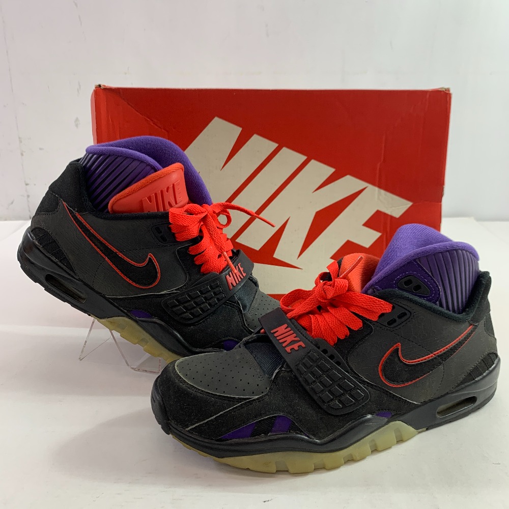 【中古】04w0977▽※NIKE　AIR TRAINER SC II PRM QS 637804-001 ナイキ エア トレーナー 2 プレミアム トランスフォーマー メガトロン 25.5cm スニーカー【八王子店】画像