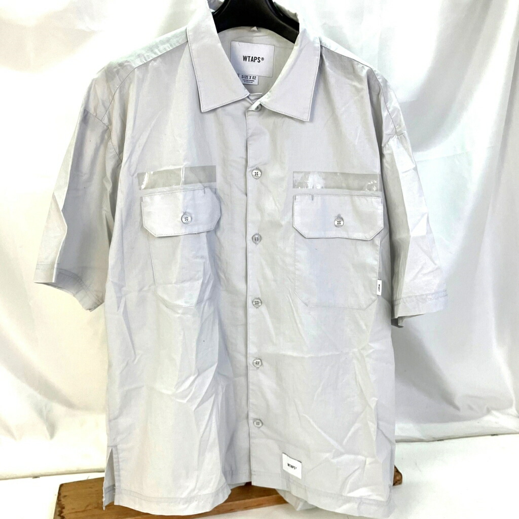 WTAPS 半袖シャツ M ライトブルー ダブルタップス 楽天市場】【中古】【メンズ】 ダブルタップス WTAPS 241CWDT