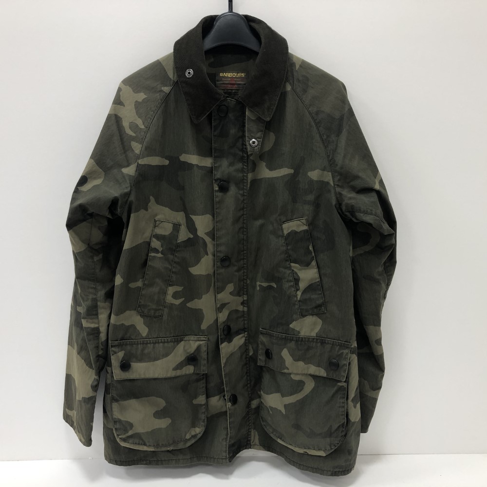 【中古】 Barbour×SOPHNET　バブアー×ソフネット　スリムフィットビデイルジャケット　SOPH 140017　迷彩柄　Mサイズ アウター 07w17180 【大和店】