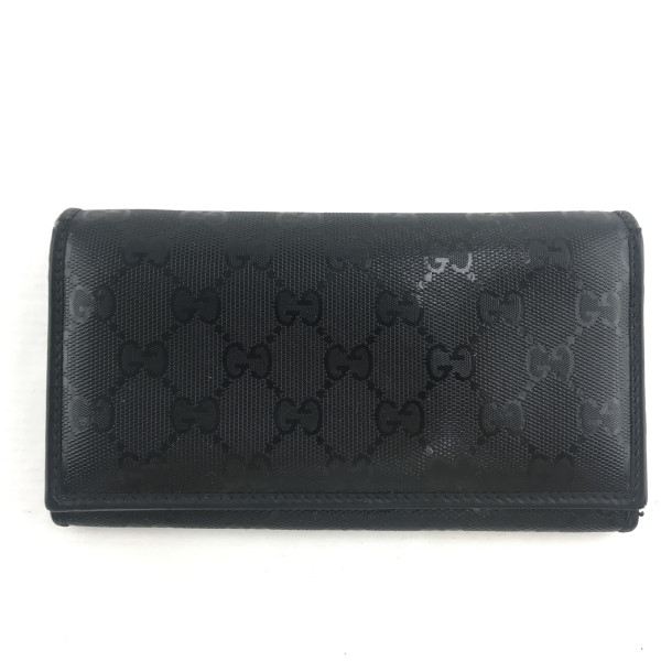 グッチ 長財布 245908 4276 インプリメ GG柄 ボタン 黒 レザー 楽天市場】【財布】GUCCI グッチ インプリメ ラウンドファスナー
