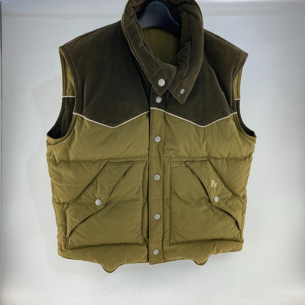 THE FLAT HEAD フラットヘッド R.J.Bレザー ダウンベスト38 楽天市場】FLAT HEAD フラットヘッド ベスト サイズ:40(L) 現行