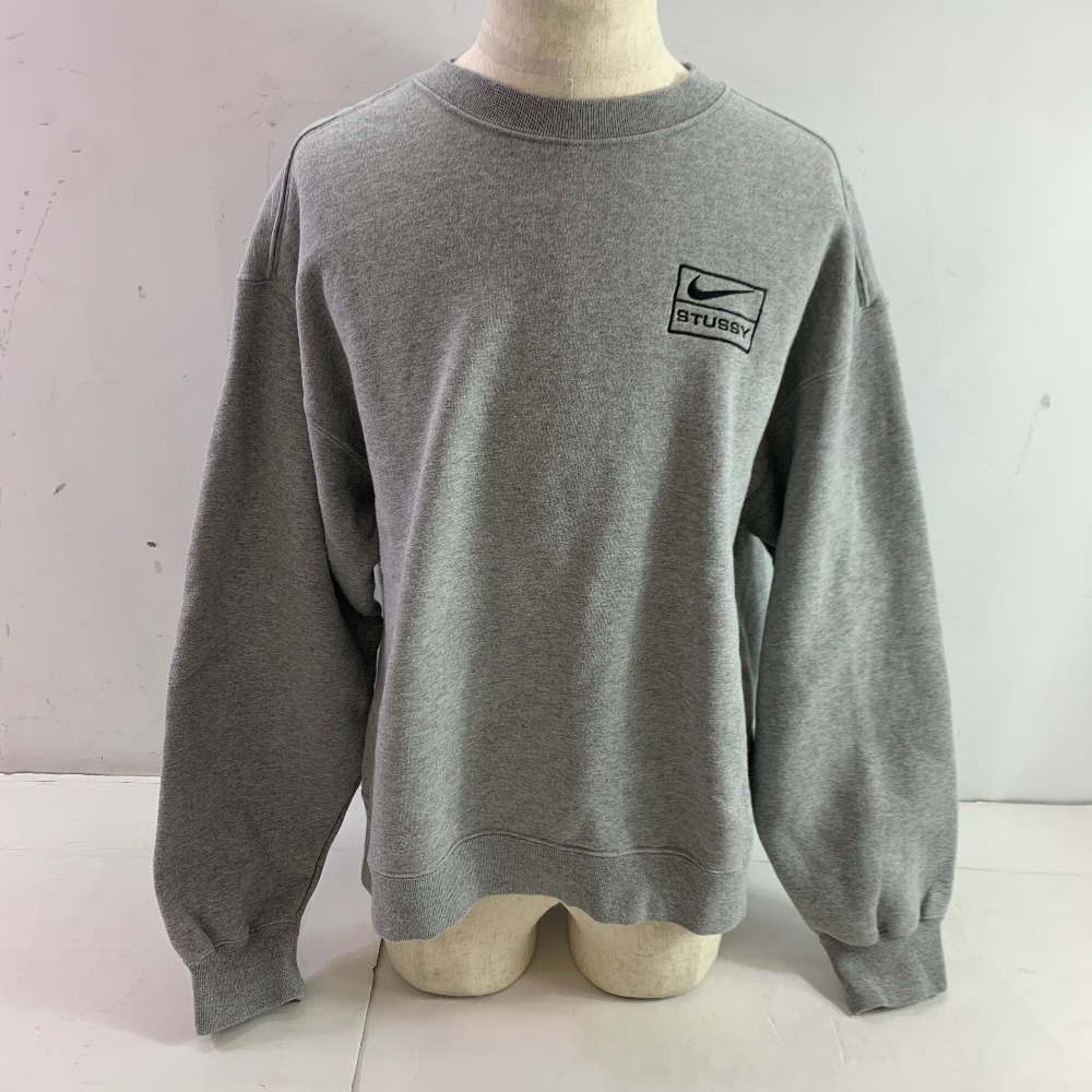 Stussy x Nike Fleece Crew Grey ステューシー x ナイキ SS-560 楽天市場】Stussy x Nike Fleece Crew Grey ステューシー x