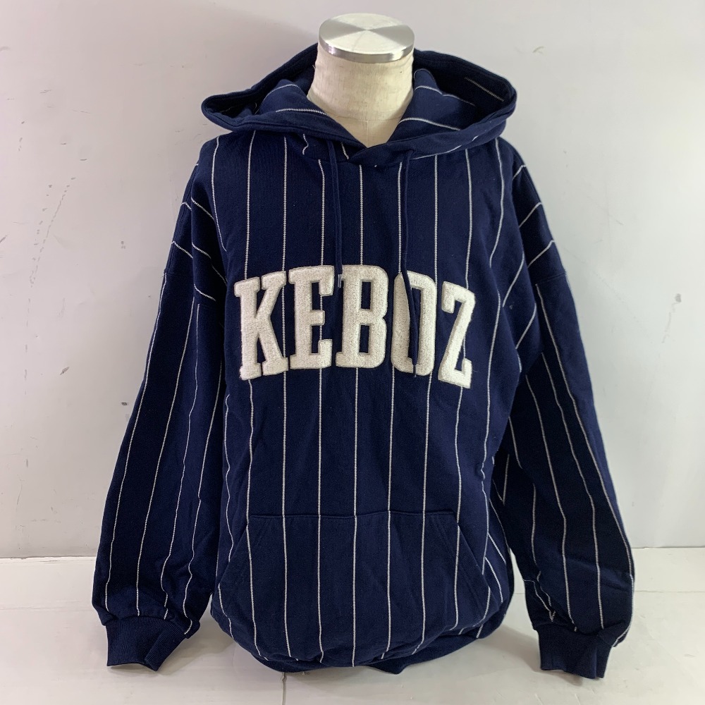 ケボズ ベロアトラックジャケット XL KEBOZ VELOUR TRACK JACKET BLACK 23FA-I（ケボズ ベロア
