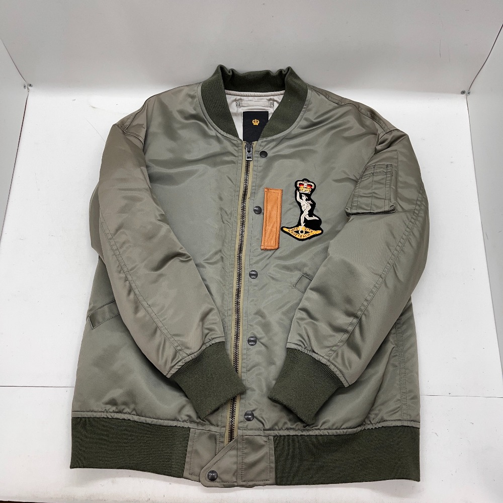 ジャケット・アウター nishimoto is the mouth Ma-1 通販]NISHIMOTO IS THE MOUTH(ニシモトイズザマウス) METAL MA-1