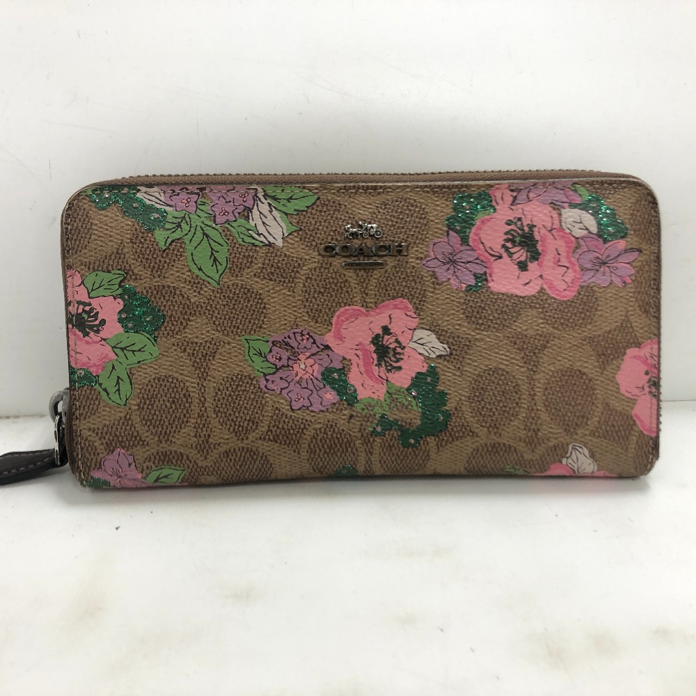 COACH F29395 フラワープリント 長財布 新品未使用 楽天市場】コーチ 長財布 F29395 シグネチャー フラワー