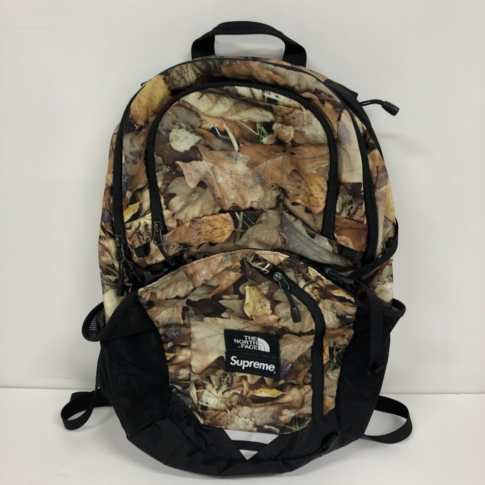 【美品】12ss supreme the north face hotshot SUPREME 12SS x THE NORTH FACE HOT SHOT RACKSACK BACKPACK