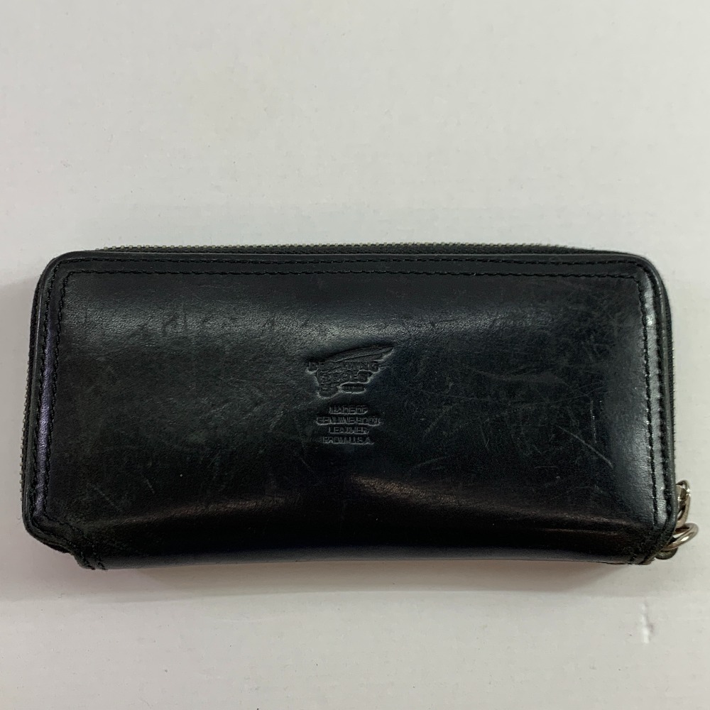 RED WING SHOES 長財布 レザー REDWING - RED WING/レザー/財布/ロング/バイカー/ホーウィン