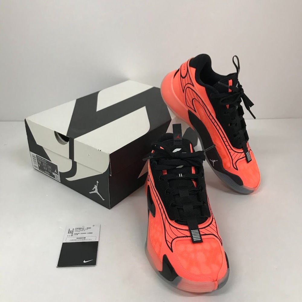 【中古】 ナイキ NIKE JORDAN LUKA 2 PF (ルカ 2 PF) ブライトマンゴー/黒いこと/ベアリーグリーン 篭球シューズ DX9012-800 25.5糎  スニーカー  08w8439  【水戸店】