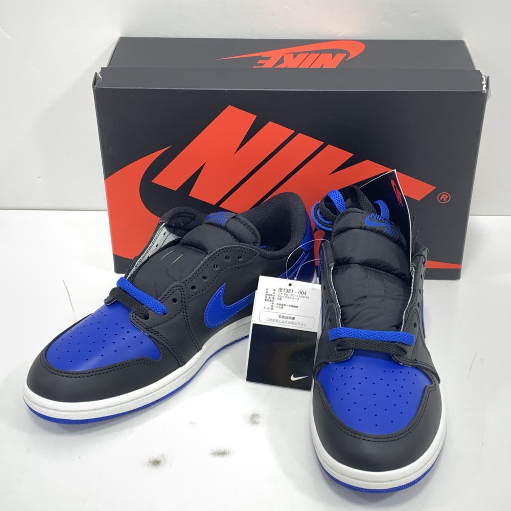 楽天市場】NIKE AIR JORDAN 1 LOW 85 BLACK/VARSITY ROYAL IB1981-004