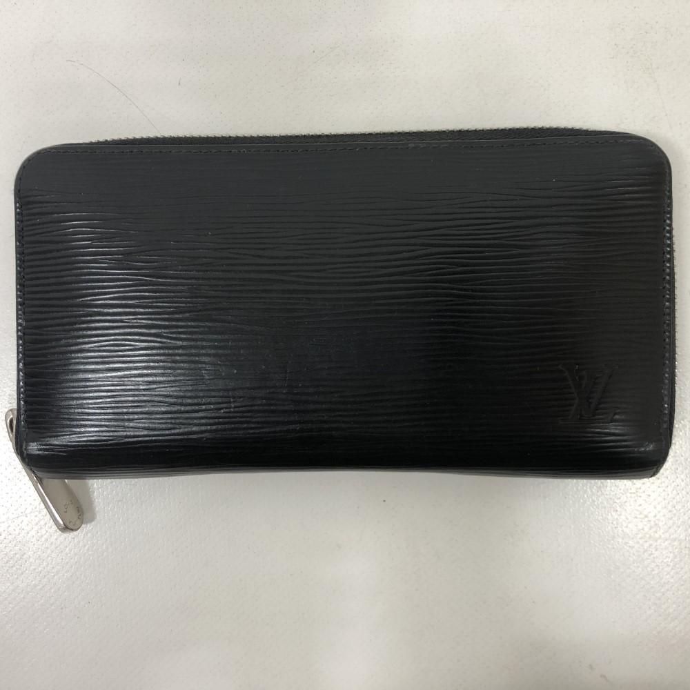 【中古】 LOUIS VUITTON　ルイヴィトン 長財布 ブラック 黒 長財布 07w50229 【大和店】｜トレーダー　店
