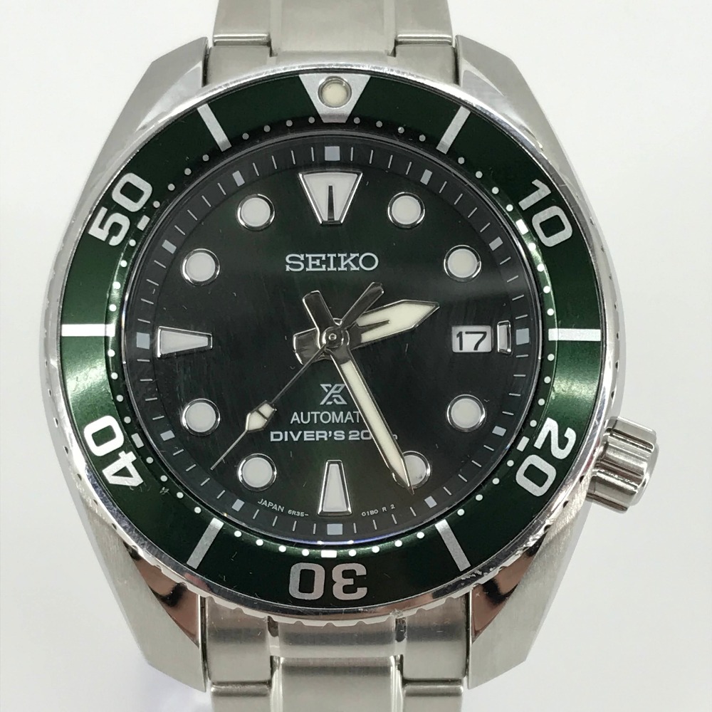 セイコー Seiko ダイバーズ デイト V185-0AB0　ソーラー セイコー/型番：V185-0AB0/ソーラー電池/腕時計の買取実績