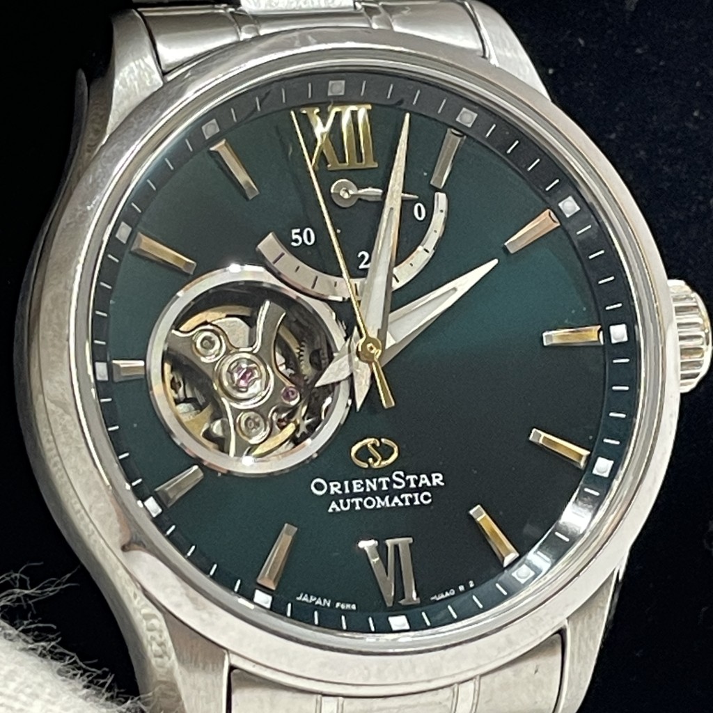 ORIENT オリエント オリエントスター メンズ AT 21石 裏スケ 楽天市場】ORIENT STAR オリエントスター F6R4-UAA0
