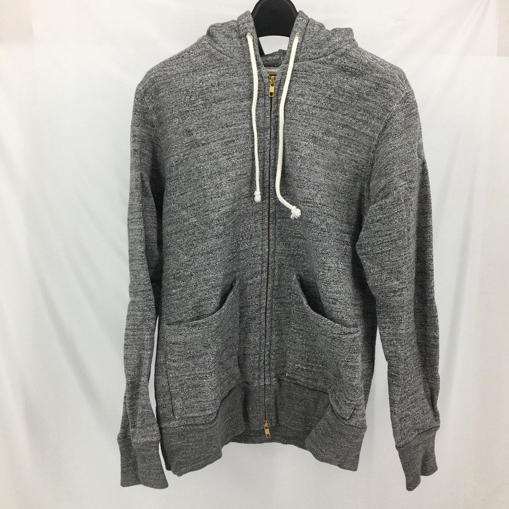 【中古】 ジャックマン Jackman Sweat Parka スウェットパーカー グレー サイズM メンズ パーカー コットン JM7912 05w12357 【館林店】