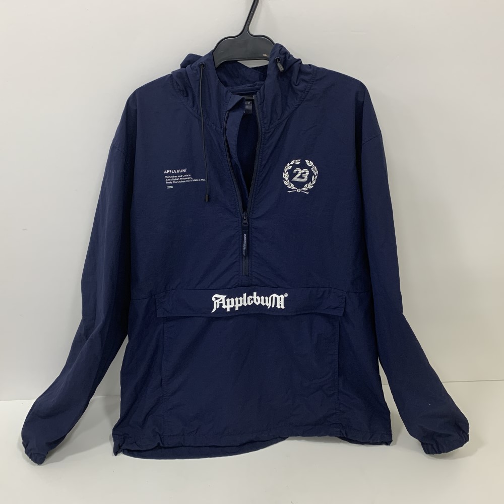 【中古】 アップルバム APPLEBUM Nylon Anorak Parka -NlAVY- ネイビー ナイロンジャケット 07w50449 【大和店】｜トレーダー　店