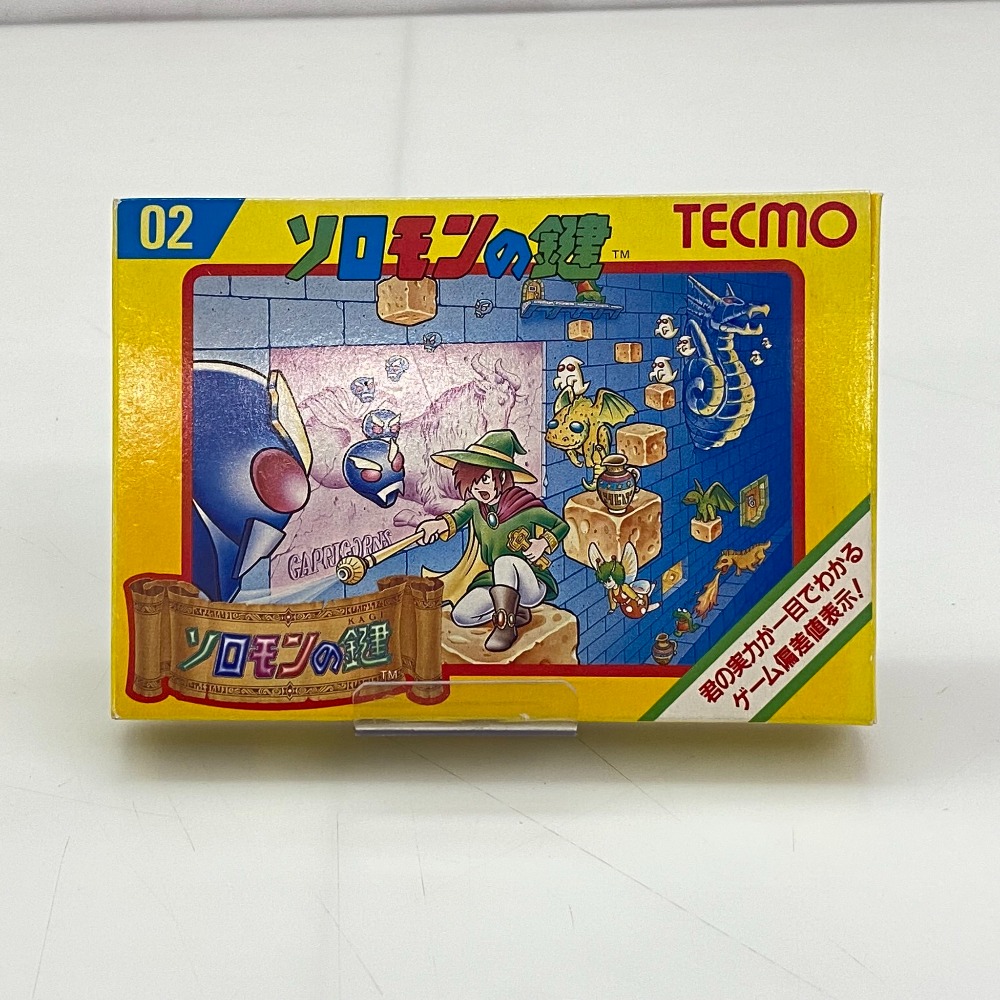 【希少☆レア】ファミコンソフト ソロモンの鍵 箱説付き 動作確認済み 楽天市場】【中古】ソロモンの鍵ファミコンソフト 【レトロ