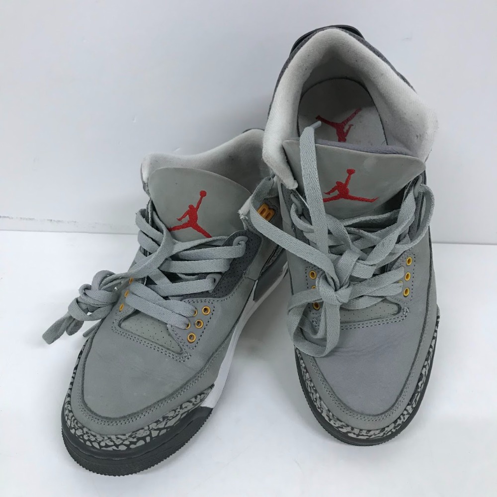 【中古】 Nike Air Jordan 3 \"Cool Grey\"" CT-8532-012  26.0糎 US8 UK7 EU41 スニーカー  08w10683  【水戸店】"