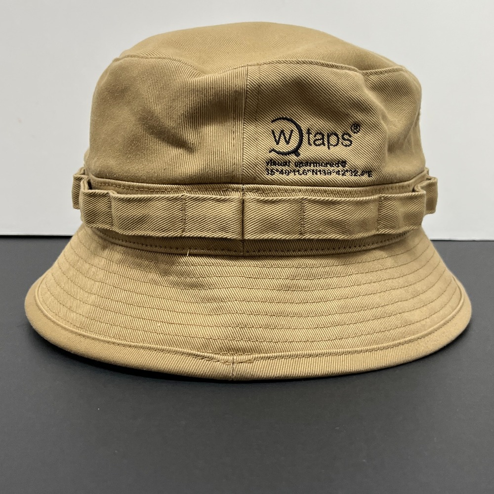 WTAPS ダブルタップス バケハ コットン デニム サイズ2 ベージュ系 WTAPS ダブルタップス バケハ コットン デニム サイズ2 ベージュ系