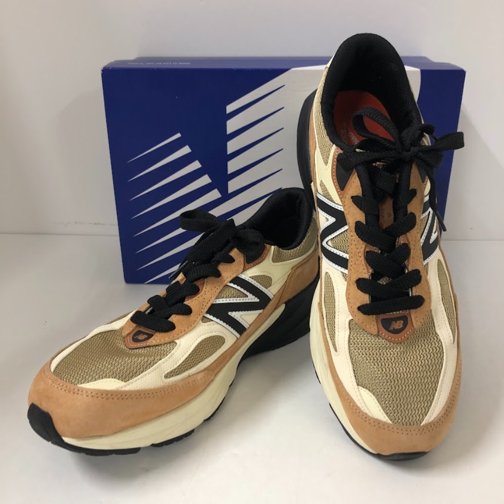 【中古】 ニュー平衡にする New Balance U990 TO6 BEIGE/ORANGE 30.0 スニーカー  08w11406  【水戸店】