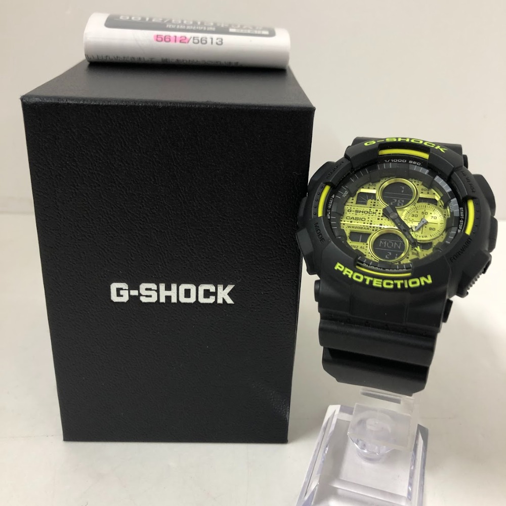 【中古】 カシオ CASIO  ジーショック G-SHOCK  GA-140DC-1AJF  20気圧防水 アナデジ   腕時計  08w11570  【水戸店】