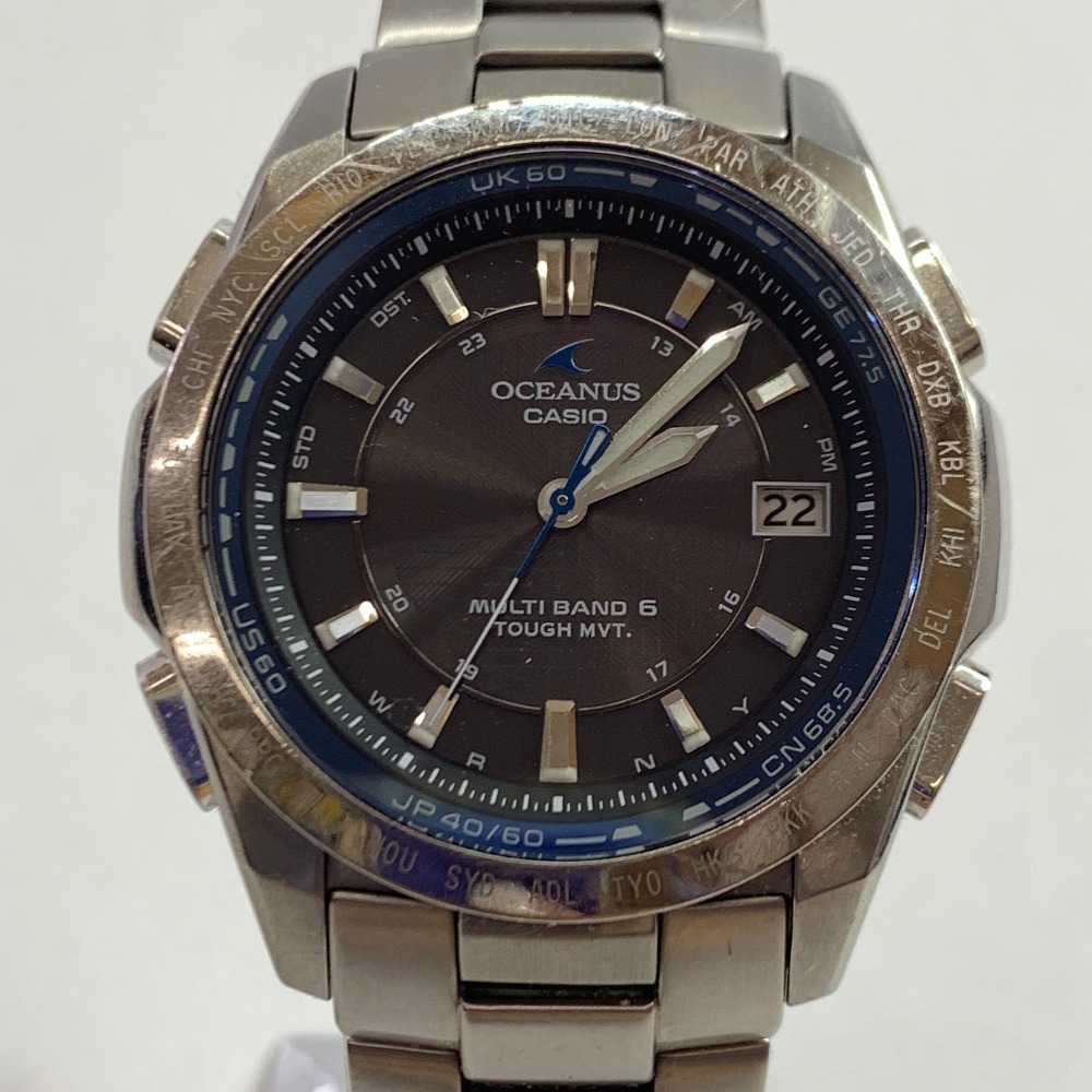 CASIO OCEANUS ocw-600 オシアナス 電波ソーラー 腕時計 楽天市場】【CASIO】カシオ オシアナス OCW-600 ソーラー電波