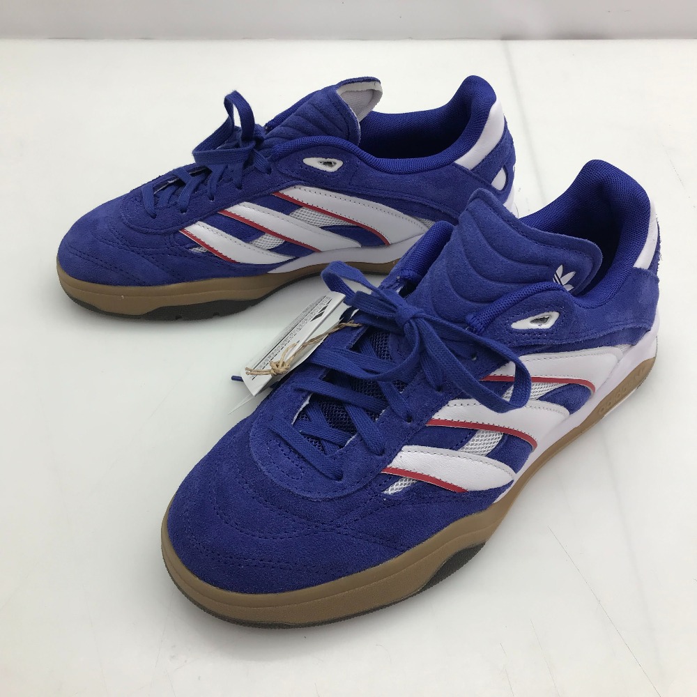 【中古】 アディダス adidas Predator Mundial ブルー 26.5cm UK8 インドネシア製 メンズ スニーカー 05w14396
