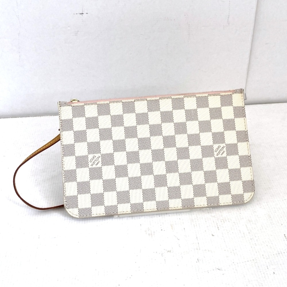 LOUIS VUITTON/ルイヴィトン/ ネバーフル付属ポーチ/ ダミエ LOUIS VUITTON ネヴァーフル 付属品 ポーチ ダミエ : JJ