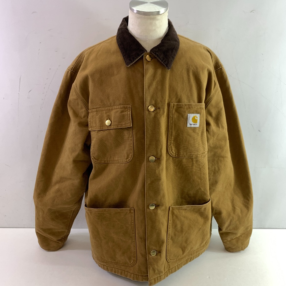 04w4875▽※【中古】Carhartt カーハート MICHIGAN COAT ジャケット 5661.21PO06318.0322 XLサイズ ブラウン【八王子店】