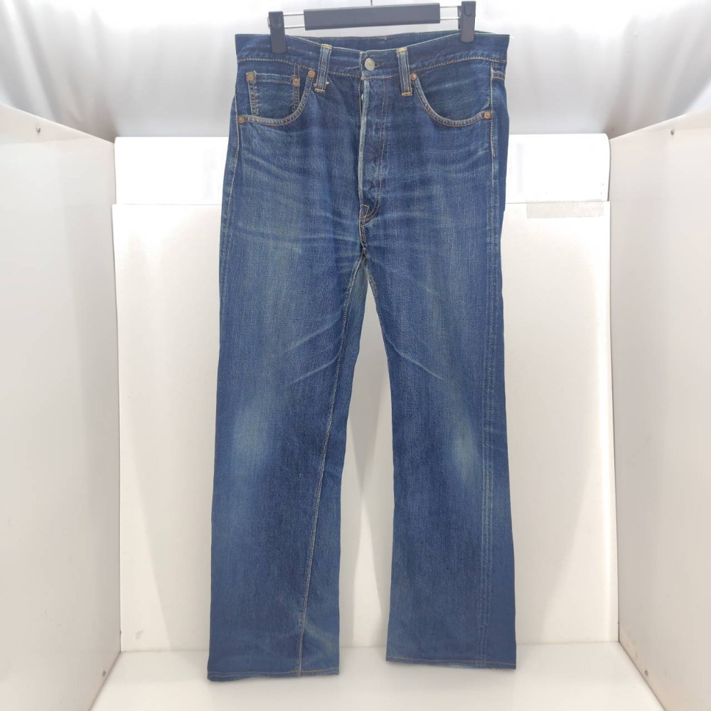 【中古】 ウエアハウス WAREHOUSE GENUS ストレートジーンズ ブルー メンズ W32 デニムパンツ 05w14949 【館林店】