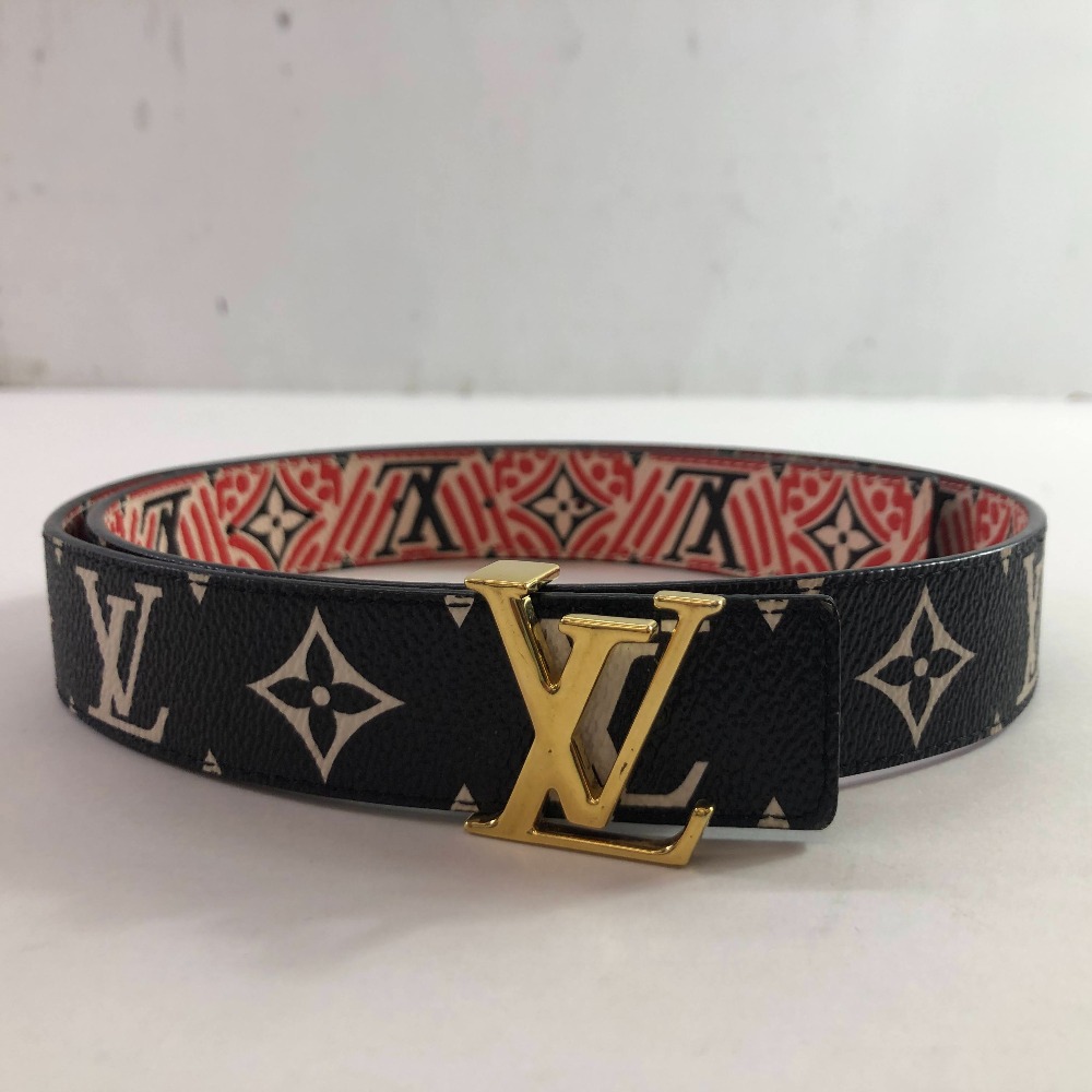 楽天市場】LOUIS VUITTON ルイ ヴィトン モノグラム ベルト サン