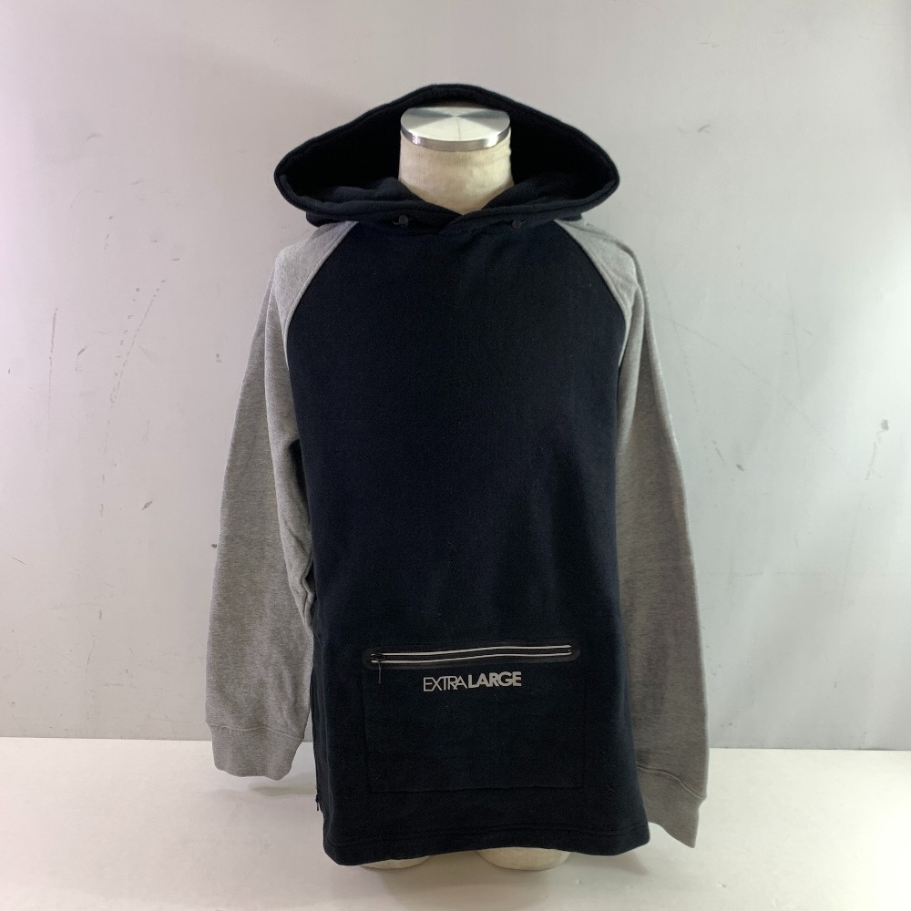 04w5033▽※【中古】XLARGE エクストララージ 01153204 SIDE ZIP PULLOVER HOOD SWEAT パーカー Lサイズ【八王子店】