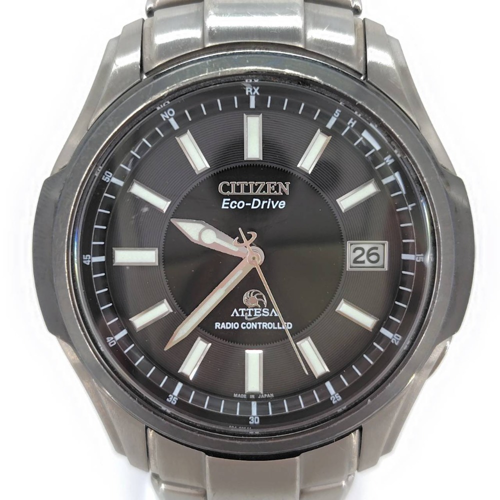 未使用タグ付き　CITIZEN シチズン 腕時計 アテッサH410 エコドライブ 楽天市場】シチズン ATTESA(アテッサ)・エコドライブ・ソーラー電波