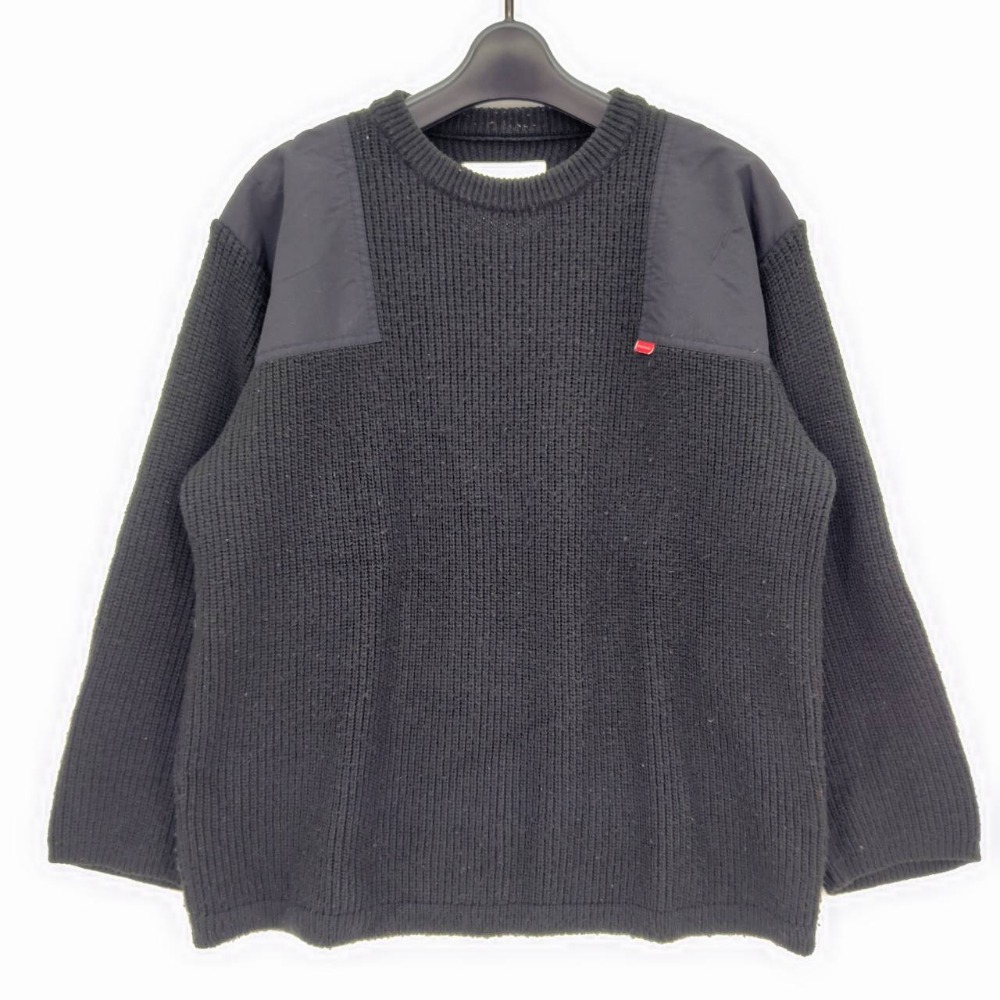 楽天市場】【中古】WTAPS ARMT SWEATER POLY. X3.0 BLACK (222MADT