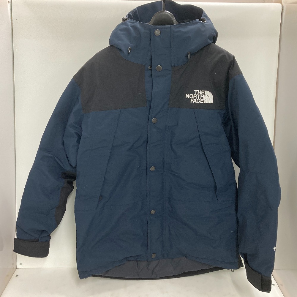 【中古】 THE NORTH FACE ザノースフェイス MOUNTAIN DOWN JACKET ネイビー サイズM ベトナム製 メンズ ダウンジャケット ナイロン ND92454 02w20885 【牛久店】