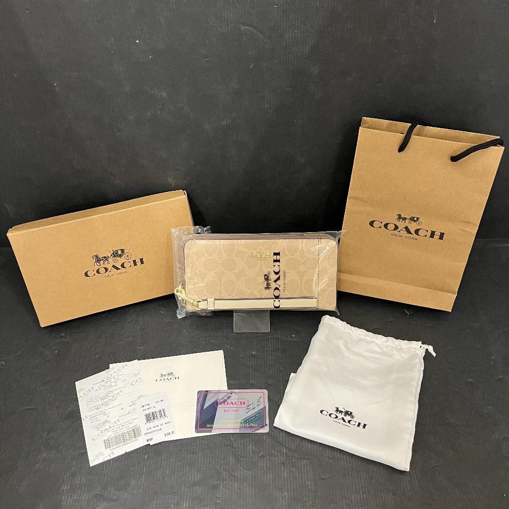 【中古】 COACH NEW YORK 長財布 06w19705 【三郷店】