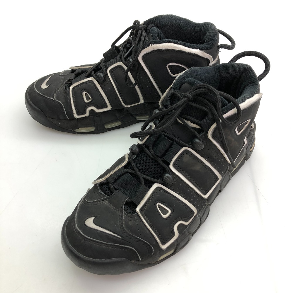 【中古】 ナイキ NIKE AIR MORE UPTEMPO ホワイト/ブラック 26.5cm US8.5 UK7.5 EU42 ベトナム製 メンズ スニーカー 414962-002-2020 05w17278 【館林店】 6,688円