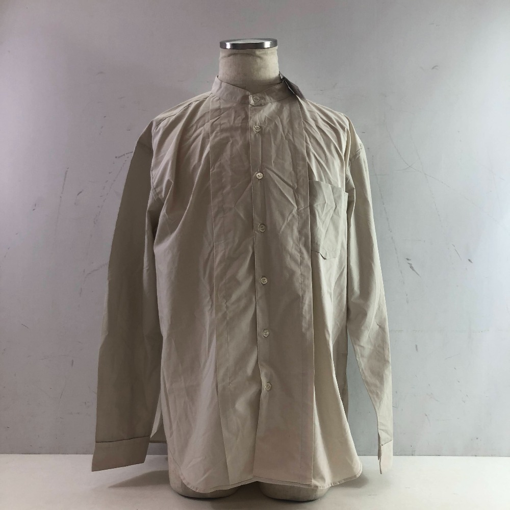 04w5605∞※【中古】 UNITED TOKYO ユナイテッド トウキョウ リバースバンドカラーシャツ 400500018 アイボリー サイズ2 【八王子店】