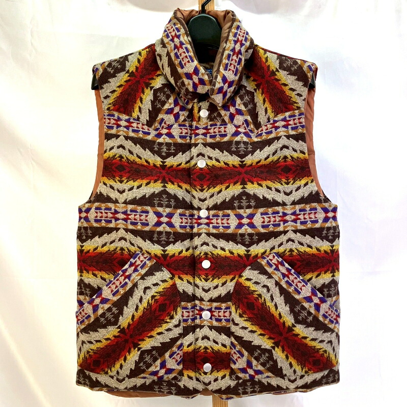 【中古】 ペンドルトン PENDLETON ダウンベスト RN29685 ウール サイズS メンズ アウター 01w-5806 【結城店】