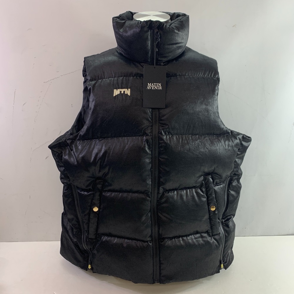 04w5643▽※【中古】MATIN AVENIR マタンアヴニール MA25F-001 ボリュームダウンベスト ブラック XLサイズ【八王子店】 28,600円