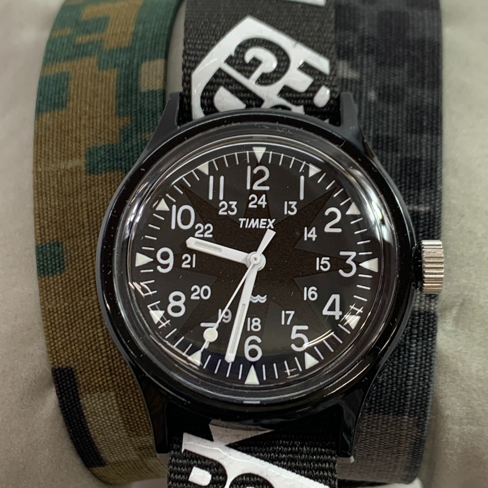 04w5647▽※【中古】TIMEX 五分五分メックス TW2Y40900 ウオッチ 18MMLUG アナログ【八王子店】