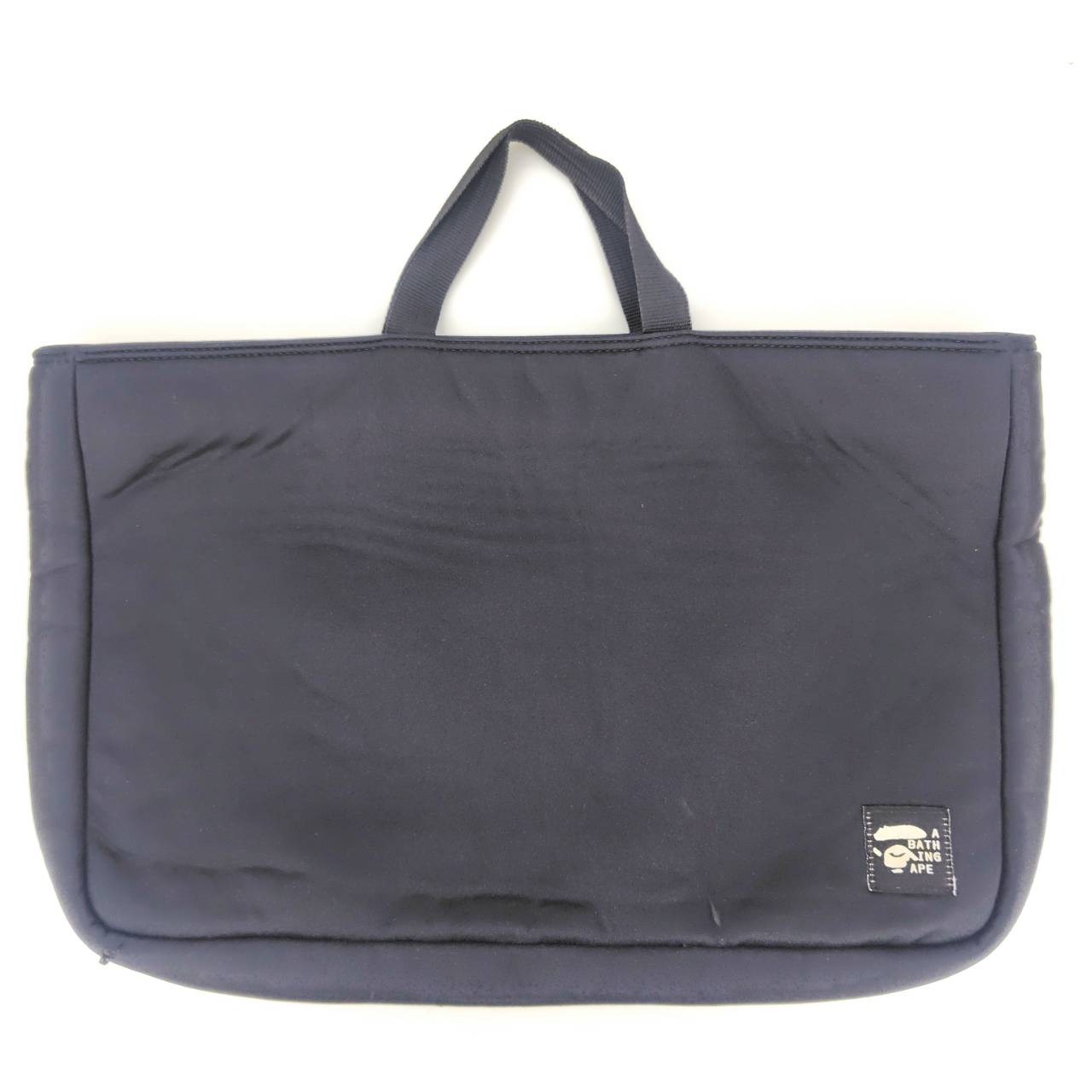 【中古】 アベイシングエイプ A BATHING APE × ポーター PORTER トートバッグ ブラック メンズ 05w17649 【館林店】