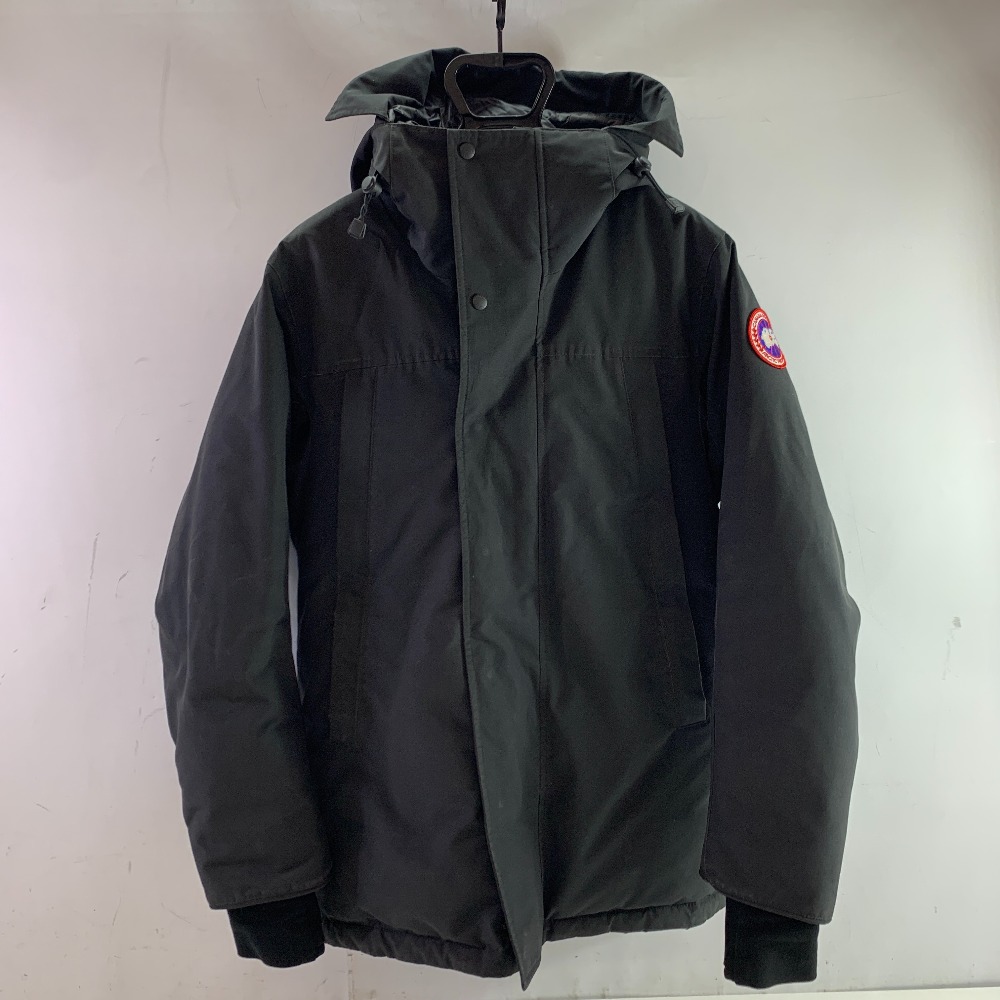 04w5704▽※【中古】 CANADA GOOSE カナダグース 3400M SANFORD PARKA サンフォード フーディダウンジャケット ブラック XS【八王子店】